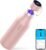 VSITOO 33oz Smart Self Cleaning Water Bottle，Insulated Water Bottle with Stainless Steel, BPA-Free, AI Self-Clean, 30-Day Battery, Magnetic Charging for Travel, Gym or Office, Pink