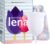 Lena Sensitive Menstrual Cup Large – Reusable Period Cup for Heavy Flow – Soft, BPA-Free, Medical-Grade Silicone, Comfortable, Leak-Free Protection (Up to 12 Hours), Clear