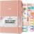 Clever Fox Self-Care Journal – Daily Reflection Notebook – Mental Health & Personal Development Planner, Meditation & Mood Log, A5 (Light Pink)