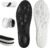 Steppers Insoles for Men and Women, Orthopedic Cloud Insole, U-Shape Memory Foam Cloudsole Insoles, Plantar Fasciitis Insoles for Foot & Joint Support, Anti-Fatigue and Shock Absorption (Black 11-12)