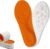 2026 New Steppers Insoles for Men & Women,4D Cloud Massage Memory Foam Insoles with Arch Support for All-Day Comfort(Orange, Men 10 / Women 11)