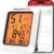 ThermoPro Hygrometer Thermometer for House TP350, Bluetooth Room Indoor Greenhouse Thermometer Monitor Up to 260FT, Backlit Humidity Meter Temperature Sensor with 2-Year Data Export