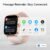 Smart Watch for Women, 1.85″ HD Smartwatch Compatible iPhone/Samsung/Android (Answer/Make Calls), 100+ Sport Modes Fitness Tracker with Heart Rate/Sleep/SpO2 Monitor, IP68 Waterproof, with 2 Bands